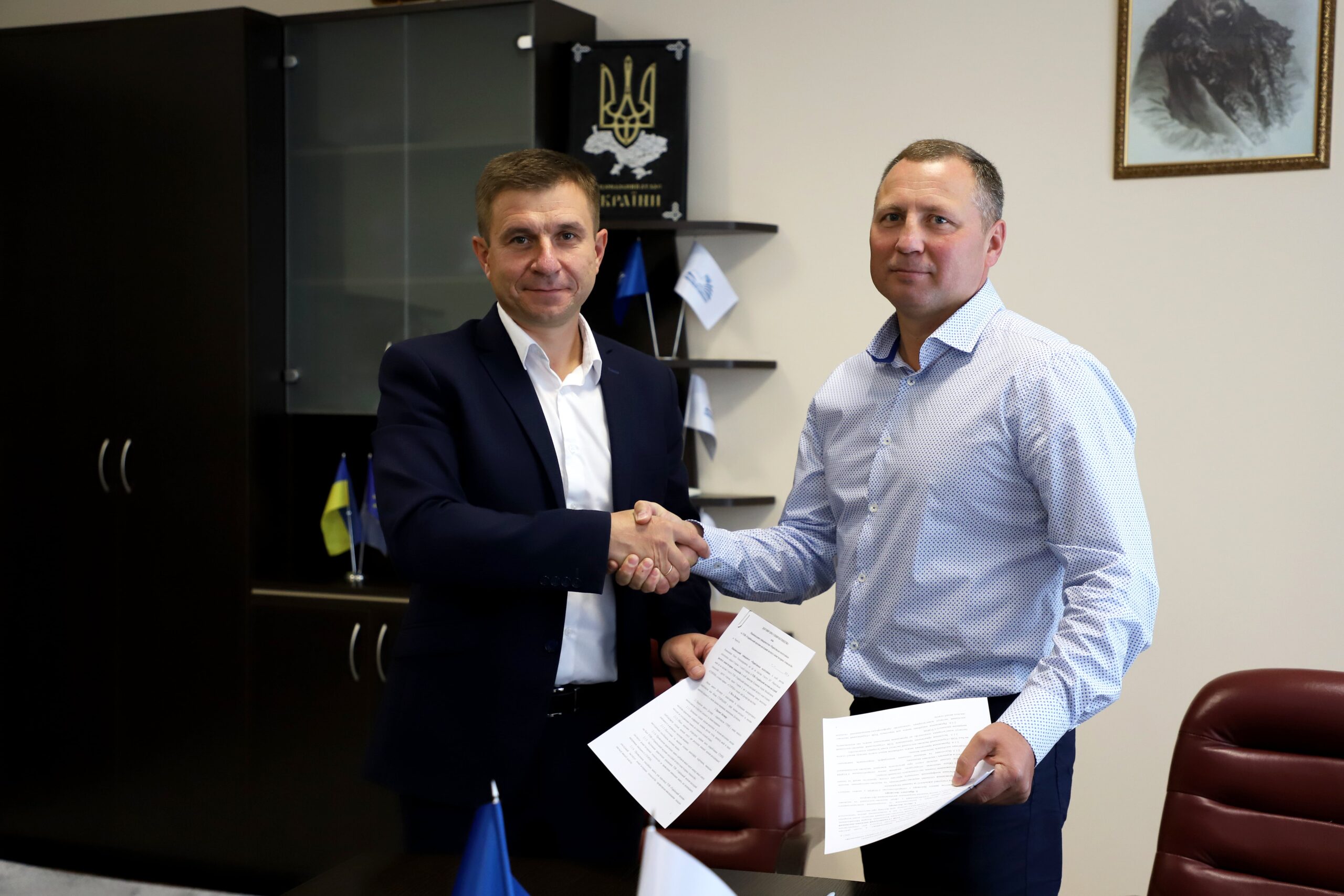 Signing the cooperation agreement between IKT and Chernihiv Polytechnic National University